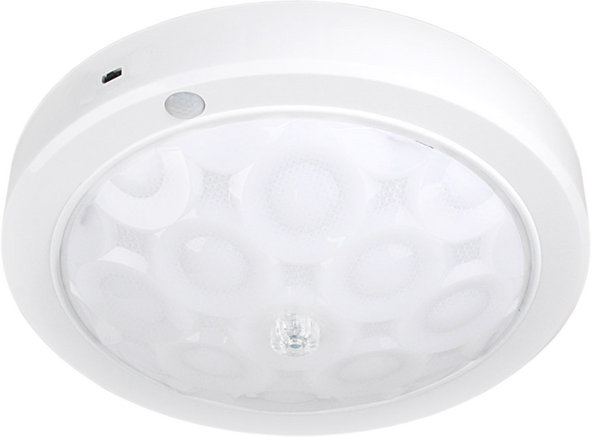 씨티오 LED 원형 센서등, 주광색, 1개