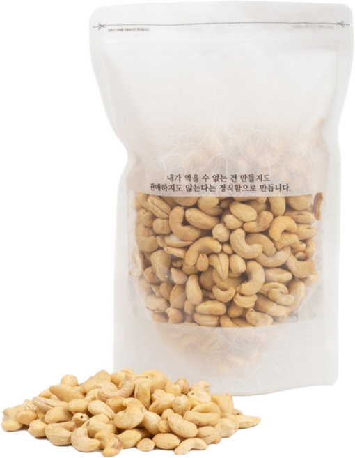 더바른상회 26년 최신 통관 베트남 생 캐슈넛 효능, 1개, 500g