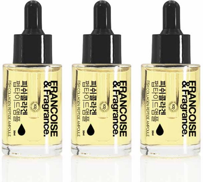 프랑스와즈 피쉬콜라겐 펩타이드 앰플, 30ml, 3개