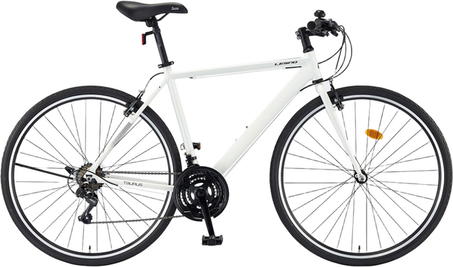 삼천리자전거 레스포 700C 토러스 21단 하이브리드 입문용 자전거 2026 조립자전거 99%조립, 1개, 170cm, 펄 화이트 (조립99%) 440