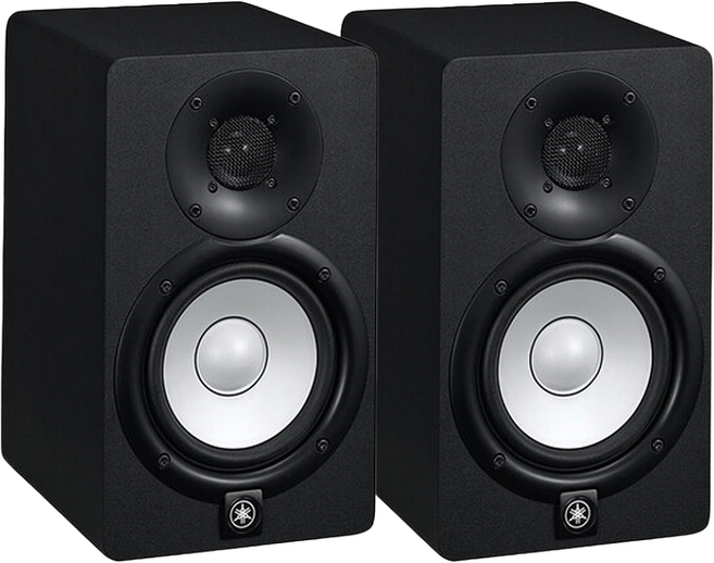 야마하 HS5 스튜디오 모니터 스피커 5인치 북쉘프 스피커, HS5 블랙(2통,1조)