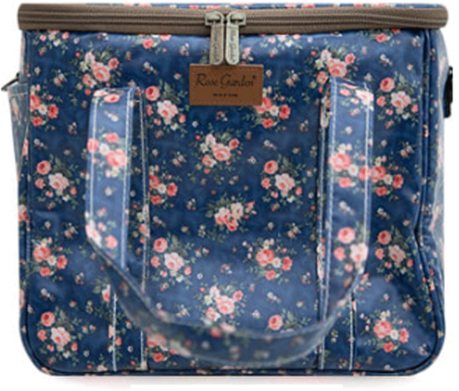 솝코지 국산 여행 보온보냉백 피크닉가방 대형 13L, 엔틱부케그린, 1개