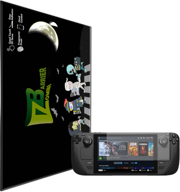 벨브 스팀덱 퓨어 저반사 지문방지 액정보호필름 2매, 1개