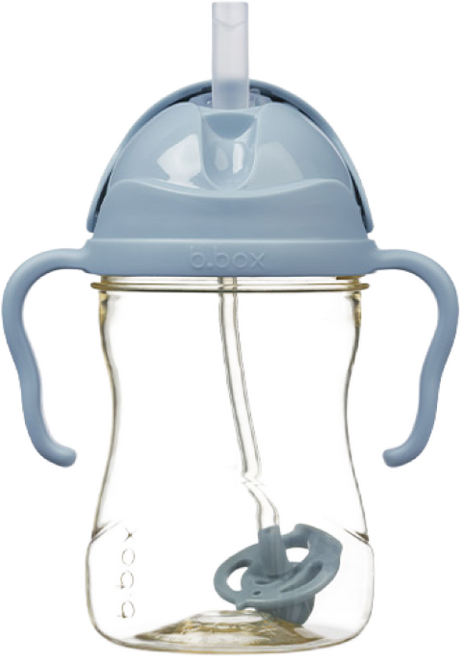 비박스 PPSU 스스로 첫 빨대컵, 1개, 240ml, PPSU 오션