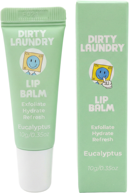 [각질개선76%]더티런드리 유칼립투스 숲속향 립밤 데일리립밤 소취특허성분함유, 1개, 10g