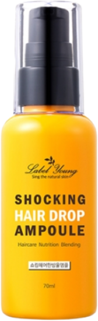 라벨영 쇼킹헤어한방울앰플, 70ml, 1개