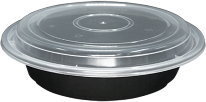 원형 일회용 용기 YQ7837, 1개입, 150개