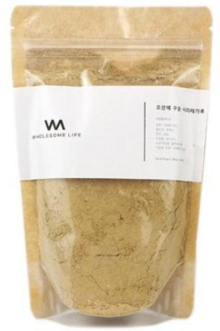 세척후 매일아침 구운 국산 서리태 가루 콩물 선식 검은콩 분말, 대용량 실속형(지퍼팩), 1개