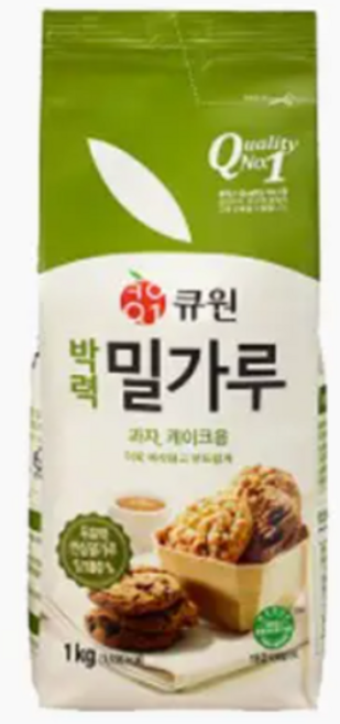 큐원 박력밀가루, 1kg, 10개