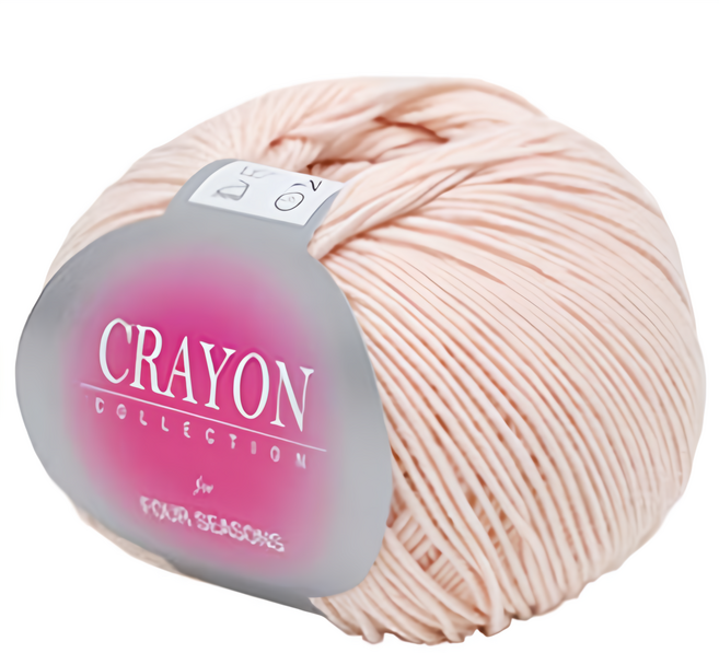 [앵콜스] 크레용실 낱개(10+1) 인형실 소품실 면사 뜨개실 털실, 06 살빛, 1개