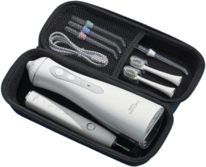 프로벨 만능 하드케이스 워터픽 구강세정기 전동칫솔 파우치, 1개