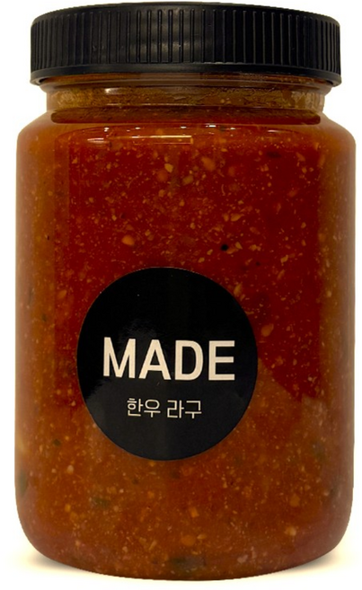 수제 한우 라구소스 450g (볼로네제 라구파스타 파스타소스 스파게티소스 미트소스 ), 1개