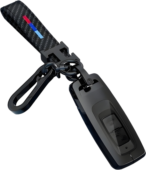 영원한 프리미엄 혼다 바이크 키 케이스, 1개, 블랙 B