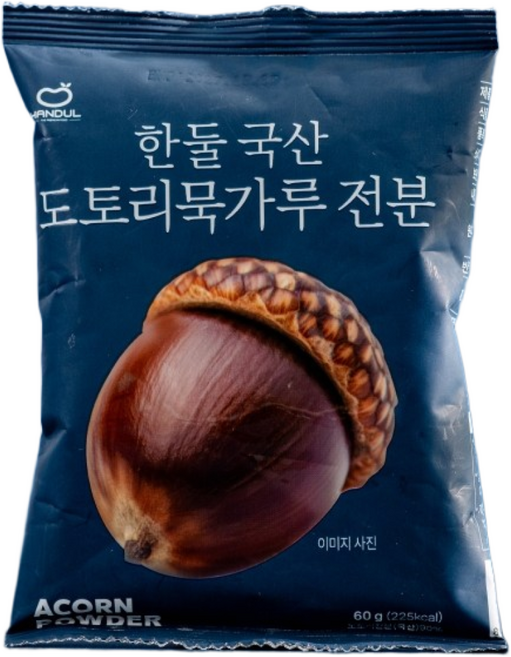 [TV방영]한둘 국산 도토리묵가루 60g*4팩