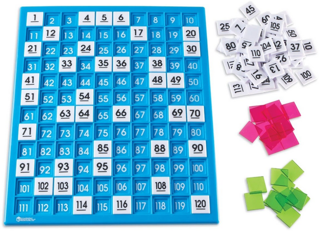 러닝리소스 LER 1332 1-120수배열판 120 NUMBER BOARD, 1개