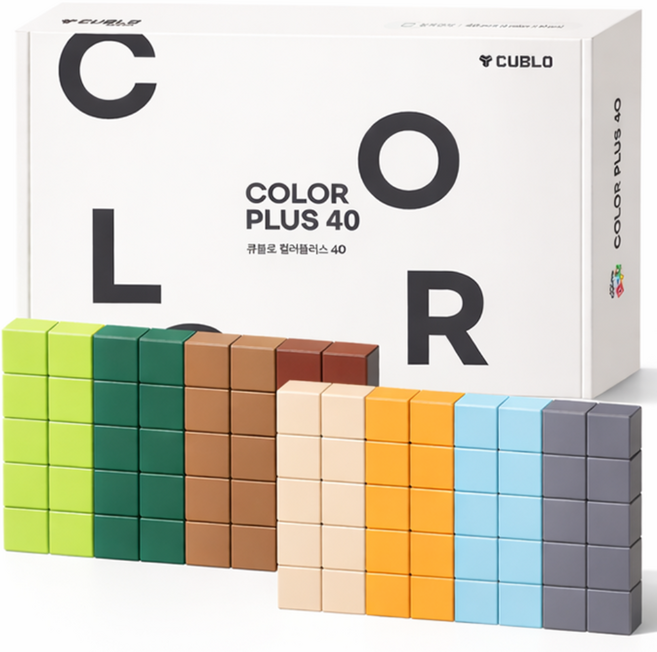 매직큐브 큐블로 컬러플러스40 벌크형 2종, 2. 컬러플러스Soop