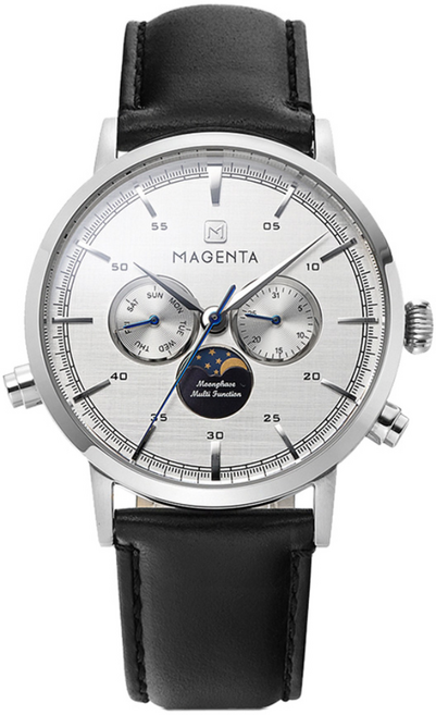 [마젠타] MG890 series -남성 가죽시계 문페이스