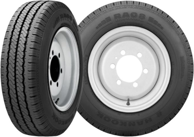 한국타이어 145 13 8PR 포터2/봉고3 1톤 뒤타이어 145138PR 래디알 RA08, 장착 미포함, 1개