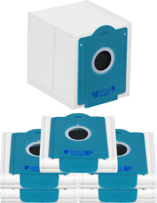 대한우리필터 삼성 제트 청정스테이션 VCA-ADB90 청소기 호환 먼지봉투 5매 DJ67-00869C, 5개, 1세트