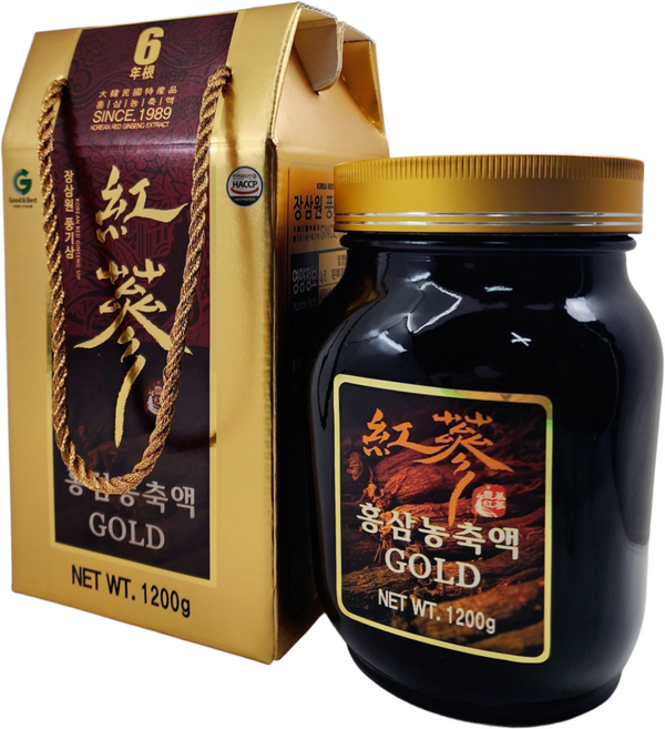 대용량 착한가격 6년근 홍삼정 농축액 골드 1200g 1200g, 1개, 1.2kg