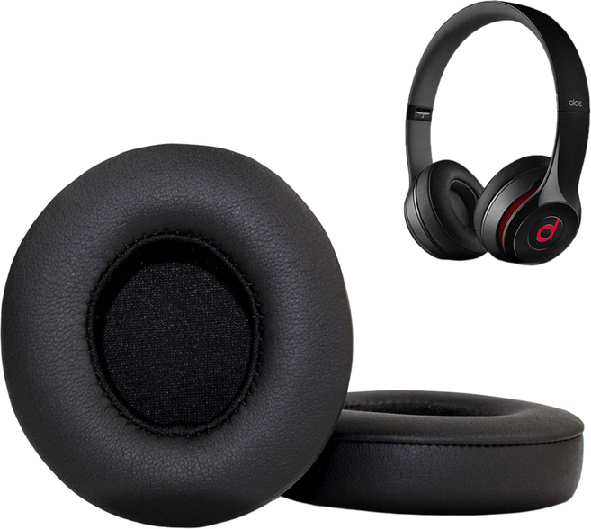 beats solo 비츠 솔로 2 3 이어 패드 쿠션 커버 헤드폰 헤드셋 교체 스펀지 캡 귀마개 수리 솜 호환, 전용 헤드밴드