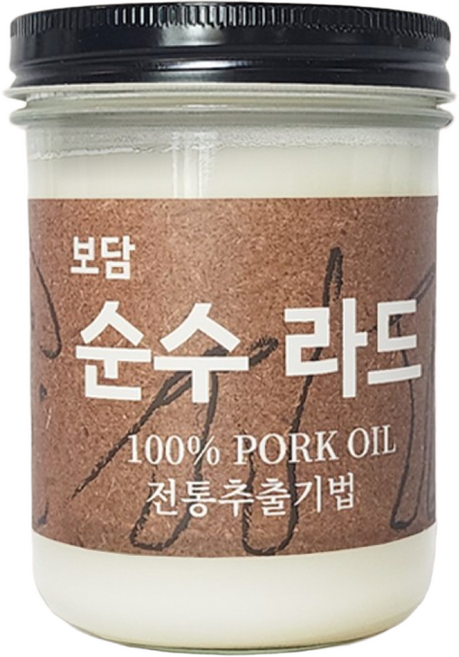 보담 순수라드 350g 국내산 라드유 돼지기름 저탄고지 키토식 방탄커피, 1개, 350ml