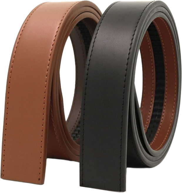 교체용 소가죽 클래식자동벨트만