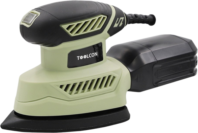 목재 목공 금속 좁은 공간 삼각 사포 샌딩기 TMS-130 최대 14 000RPM, 1개