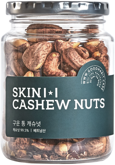착한습관 구운 통 캐슈넛, 180g, 1개