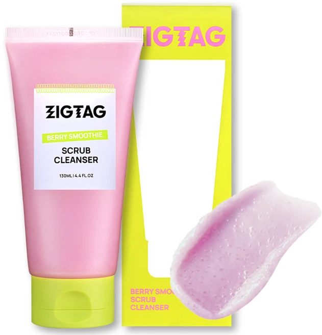 직택 클렌징폼 무자극 저자극 스크럽 팩 클렌저 클렌져 곤약스크럽, 1개, 130ml - 쿠팡