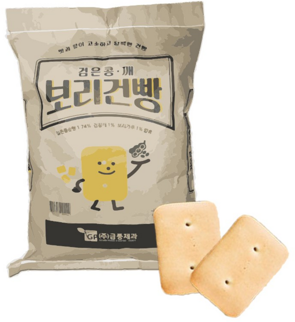 올찬 금풍 검은콩깨 보리건빵 4KG, 1개