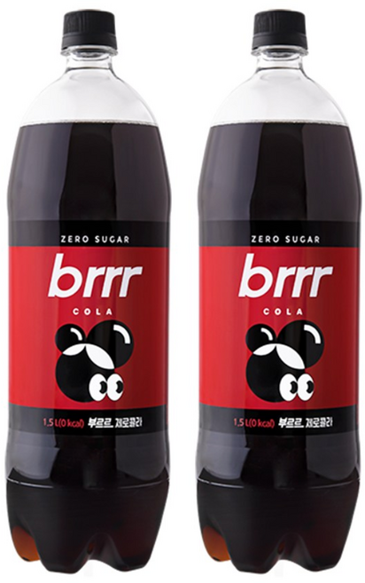 부르르 제로콜라, 1.5L, 24개