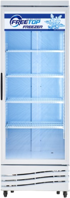 프리탑 업소용 냉동고 FT-470IFS 간냉식 컵 수직형 냉동 쇼케이스, 무료배송지역