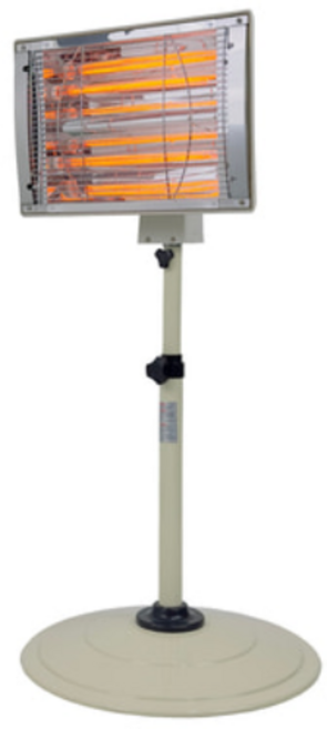 엘디 전기히터 사무실 공장용 업소용 산업용 난로 스토브 난방기 카본히터 스탠드형 MR-200