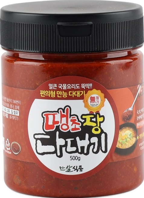 한칼 땡초장다대기 500g 국 탕 찌개 국밥 양념 다대기, 1개