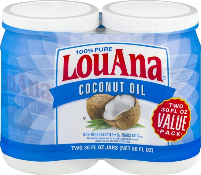 LouAna 루아나 100% 퓨어 코코넛 오일 30oz 2개입 - 쿠팡