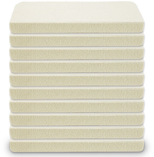 딩동펫 애견 미끄럼방지 논슬립 계단매트, 아이보리, 10개