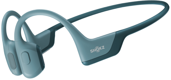 샥즈 오픈런 프로 골전도 블루투스이어폰, 블루, S810