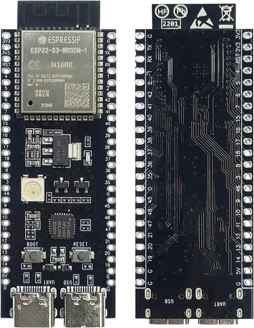ESP32-S3 USB-C IoT WiFi BLE 듀얼 코어 개발 보드 N16R8