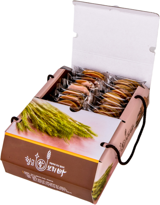 (흑미찰보리빵 순수찰보리빵)30개실속형, 25g, 30개