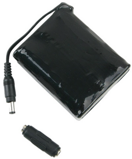 18650 충전지 팩 DC12V 2.6Ah 3.7V 2600mA, 1개