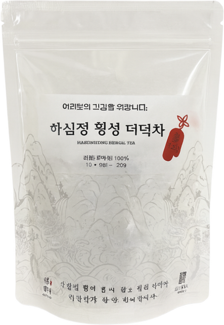 하심정 횡성 더덕차 30티백 국내산, 3개, 30g