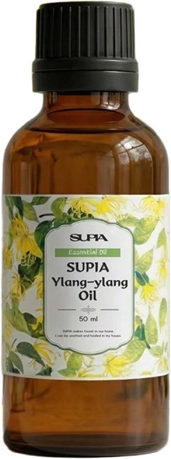 수피아 100% 천연 아로마 에센셜 오일, 50ml, 1개, 일랑일랑 - 쿠팡