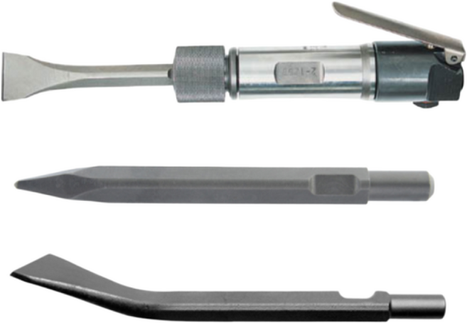 (MMM) 일산 에어 다가네 치즐 12mm 에어치핑함마, 에어노미, 1개