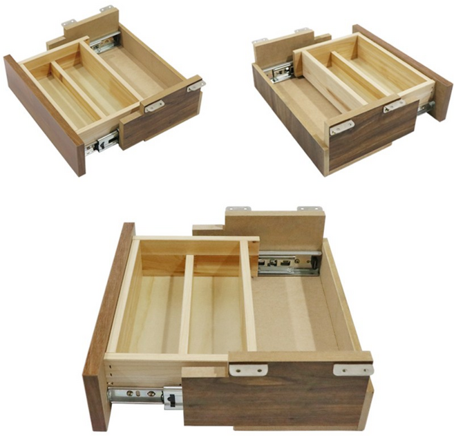 늘가구 1번수저통 서랍식수저통 서랍식식탁 수저통 업소용테이블 업소용식탁 서랍형 수저통탁자 수저정리함, 진오크, 1개