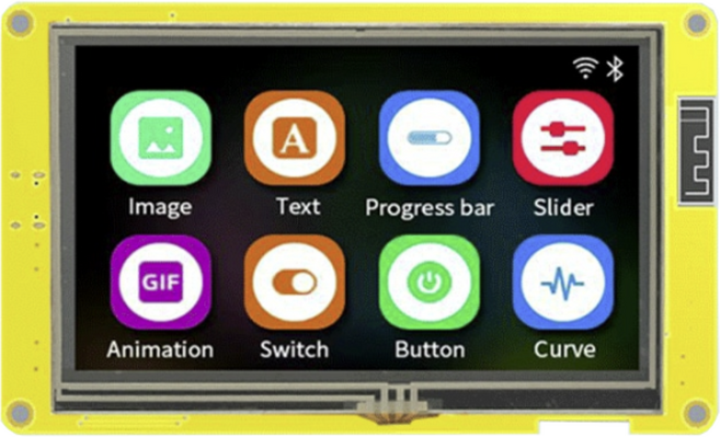 ESP32 S3 4.3인치 IPS LCD 800x480 정전 용량 터치, 1개