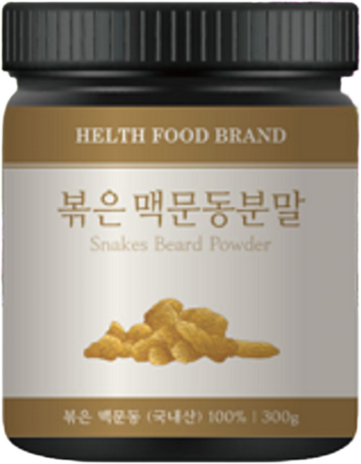 국내산 볶은 볶음 맥문동가루 분말, 1개, 300g