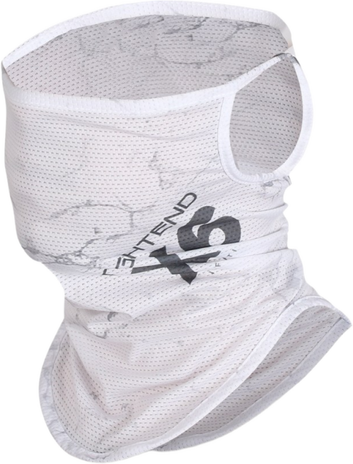 타이트엔드 X6 인피니티쿨 멀티스카프 에어로쿨 원단, 03.화이트마블, 1개