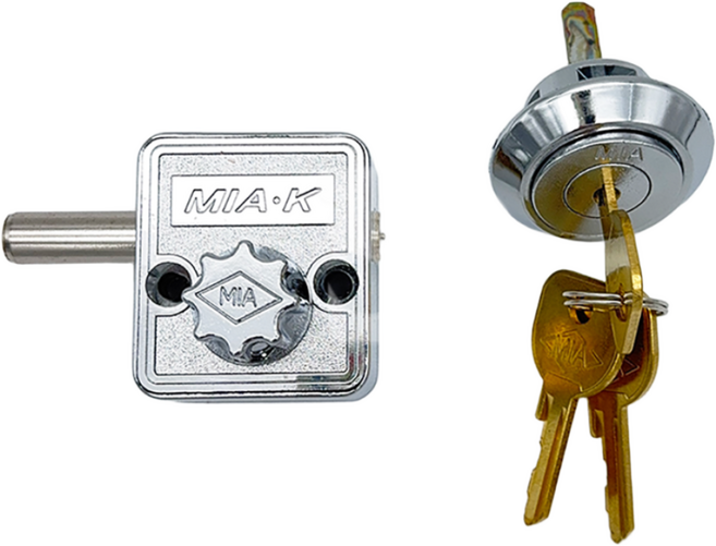 SD메탈 강화도어 하부 잠금장치 현관문 강화유리문 시건장치 키, 1개