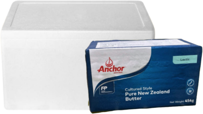 폰테라 앵커 락틱버터 454g 20개 ANCHOR 락틱 발효 무염버터 안심포장